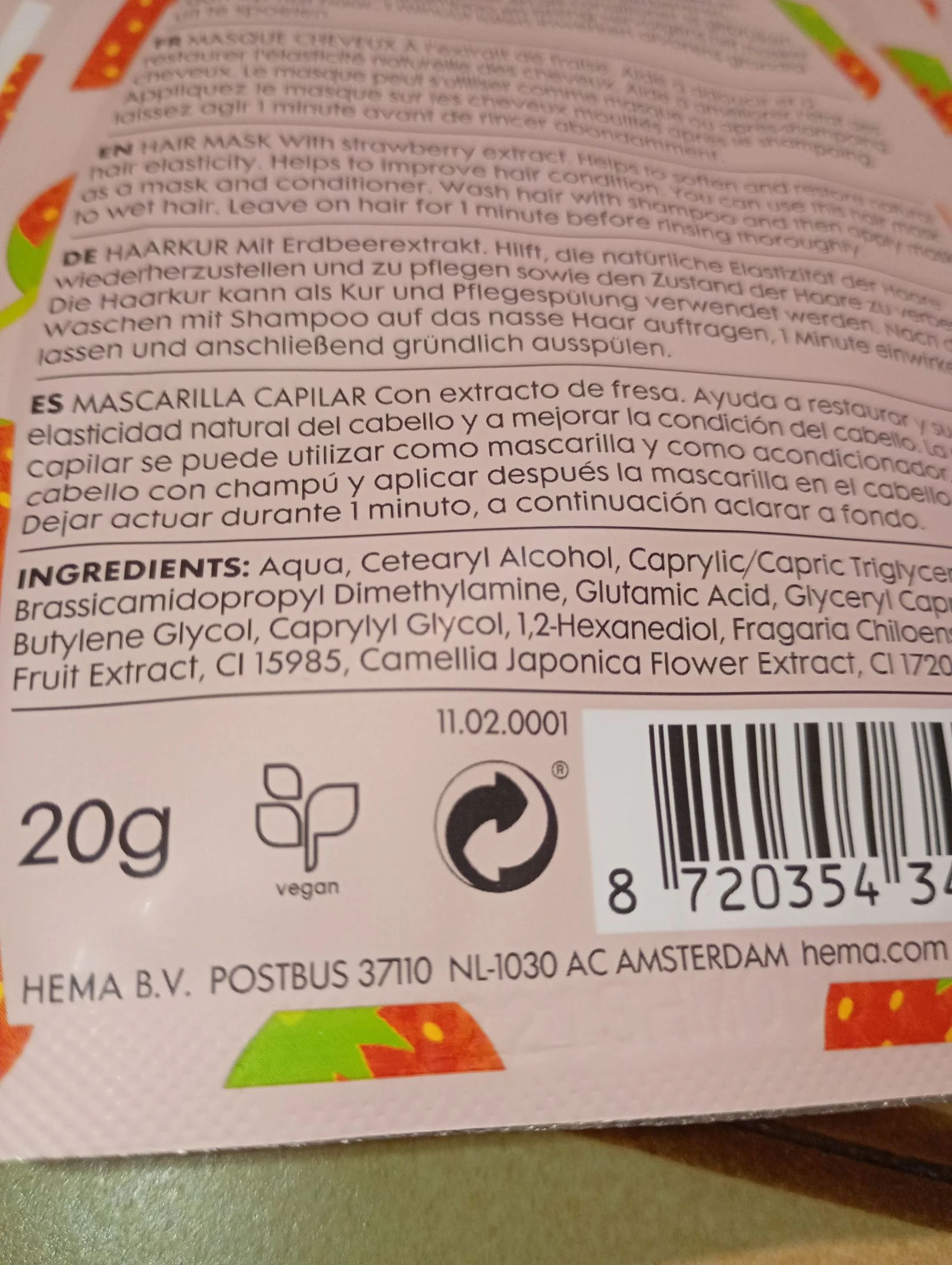 Pack of 12 hair masks – photo 5